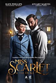Miss Scarlet and the Duke TV Show Poster on O2TvSeries