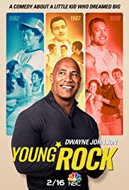 Young Rock TV Show Poster on O2TvSeries
