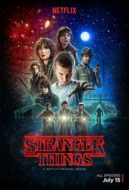 Stranger Things TV Show Poster on O2TvSeries