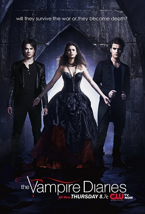 The Vampire Diaries TV Show Poster on O2TvSeries