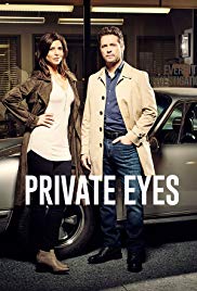 Private Eyes TV Show Poster on O2TvSeries